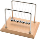 Large Newtons Cradle Pendulum With 7 Balls  Physics Perpetual Motion Desk Toys F