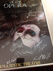 Phantom Of The Opera Broadway Cast Signed Poster - Thomas James O leary 98-99 