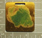 Allis - Chalmers Hd 41 Dozer Watch Fob Green Felt Adhearance To Back Tra19-7