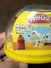 New Rare Play-doh Playskool Make N Display Dome Dalmatian With Fire Hydrant