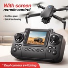 8k Gps Camera Drone Fpv Rc Quadcopter W  Screen Remote Brushless   Battery