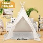 Teepee Tent For Kids Play Tent With String Lights For Girl And Boy indoor Out   