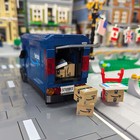 New - Amazing Shipping Box -  Custom Printed 2 X 2 Brick - Mail Shopping City