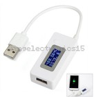 Lcd Dual Usb Charger Mobile Power Detector Voltage Current Meter Tester Monitor