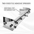 Two-sided Adjustable Tiling Spreader Trowel Box Teth 10 12mm  Width 33cm To 60cm