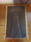 Vintage Decorative Mirror Wall Mount  Stand Or Tray 14 5 x9 5  Silver