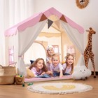 Besrey Kids Playhouse Tent indoor Outdoor Play Tent For Toddler Boys girls pink