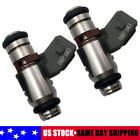 Flow Matched Set Of 2 Fuel Injectors For Harley-davidson Twin-cam Iwp-043hd 32lb