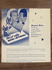 My Dream Is Yours Doris Day Jack Carson Vintage 1949 Danish Movie Press Release