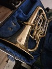 Yamaha Baritone Euphonium 4 Valve Brass Lacquer Plays Slides All Move Ok No Mpc