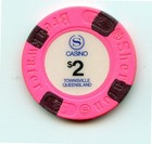 2 00 Chip From The Sheraton Breakwater Casino Townsville Australia