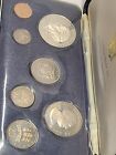Jamaica 1972 Proof Set Franklin Mint 7 Coins Original Coa Case 1 23 Oz Silver  5