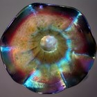 Rindskopf Pepita Iridescent Art Glass Vase Nouveau Bohemian