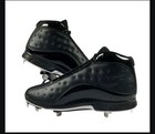 Jordan 13 Xil Retroblack Metal Baseball Cleats Ar4476-001 Size 9  5