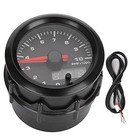 Car Electronic Tachometer  52mm 2in Led Speedometer Gauge  7 Colors For 12v 