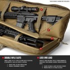 Savior Equipment American Classic Tactical Double Long Rifle Pistol Gun Bag Fire