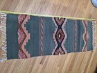 Vintage Chimayo Rug 41x15 Inches