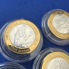 7 Four Queens Limited Edition  10 Dollar  999 Fine Silver Casino Gaming Tokens