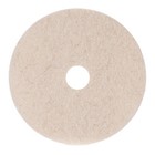 Boardwalk 4017nhe 17  Natural Hog Hair Burnishing Floor Pads - Tan  5 ct  New