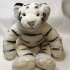 Build A Bear Vintage White Tiger  17 Inch Retired Plush Stuffed Animal