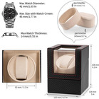 Automatic Single Watch Winder For Automatic Watches rotating Watch Case With Jap