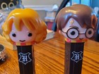 Lot Of 3 Harry Potter Pez Dispensers  Hermione  Ron  Harry  Used  No Candy