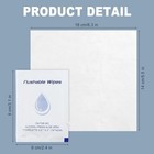 400 Flushable Wipes Travel Size Individually Wrapped  Biodegradable  Unisex Hygi