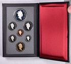 1992 Canada Double Dollar Proof 7 Coin Set With Case   Coa 