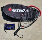 Ektelon O3 Hornet Hybrid Racquetball Racquet W carry Bag   Strobe Safety Glasses