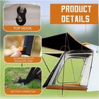 Double Layer Waterproof Portable Camping Tent     10 Person Tents For Camping