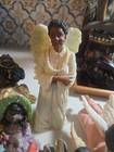 Lot Of 10 Vintage Black Americana Angel And Other Assorted Figurines 1990s