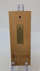 Gene Wilson Hobi Wood Springerle Cookie Stamp Starlight Santa 2009 Hand Carved