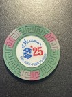  25 El Miramar San Juan Puerto Rico Casino Chip Mir-25    very Rare   