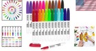 Shuttle Art 24-color Permanent Marker Set - Ideal For Kids And Creative Projects