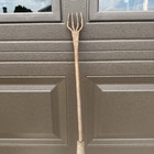 Vtg Antique Early Primitive Hand Forged Frog Fish Eel Spear Gig Wrought Iron