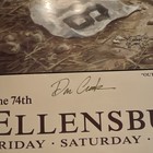 Ellensburg Washington Rodeo  Western Art Show Auction 1996 Poster 17x23 Signed