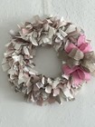 Handmade Rustic Farmhouse Country Shabby Chic Romantic Baby Girl Room Wreath