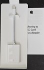 Apple Mjyt2am a Lightning To Sd Card Camera Reader