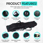 Fishing Rod Case - 3 Layers Fishing Pole Bag Portable Carry Storage Case 130cm