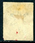 South Australia 18557queen Victoria Slate Blue Imperf Local Print Sg  8 Vfu H294