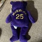 1998 Salvino s Bamm Beano   s Purple Bear  25 W tag - Mark Mcgwire - Cardinals