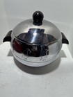 West Bend Penguin Ice Bucket Hot Cold Server Bakelite Knob And Handles Vintage