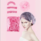 Disposable Shower Cap Waterproof Plastic Hair Cover Salon Head Wrap Bath Cap