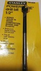 04-008 Stanley 1 2  Powerbore Wood Drill Bit  1986 Vintage   Usa         