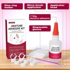 1 Oz Professional Dental Glue - Instant Adhesive For Denture Repairs And Gaps