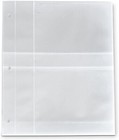 Recipe Card Protector Pages  15 4  X 6  Clear Plastic Protectors Pages W  3 P   