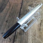 Platinum Fountain Pen Black Silver Vintage Japan Made A202-2