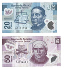 Mexico     2009 Banco De Mexico     20   50  100  200 Pesos     lot  1793