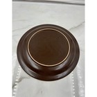 Vtg Georges Briard Stoneware Dinner Plate Aztec Stoneware Brown Orange 10 5  Mcm
