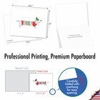 20 Asst d Christmas Notecards W  Envelopes 10 Designs 2 Each  Dashing Dachshunds
